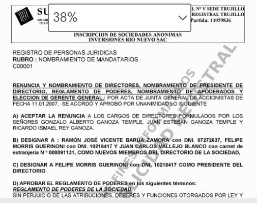 🚨Acuña le traspaso un terreno al pedófilo Ganoza para construir Real Plaza Trujillo. La prensa no investiga negocios de Jeffrey Epstein en Perú porque involucran a PPK y Fernando Zavala de Intercorp 🤐