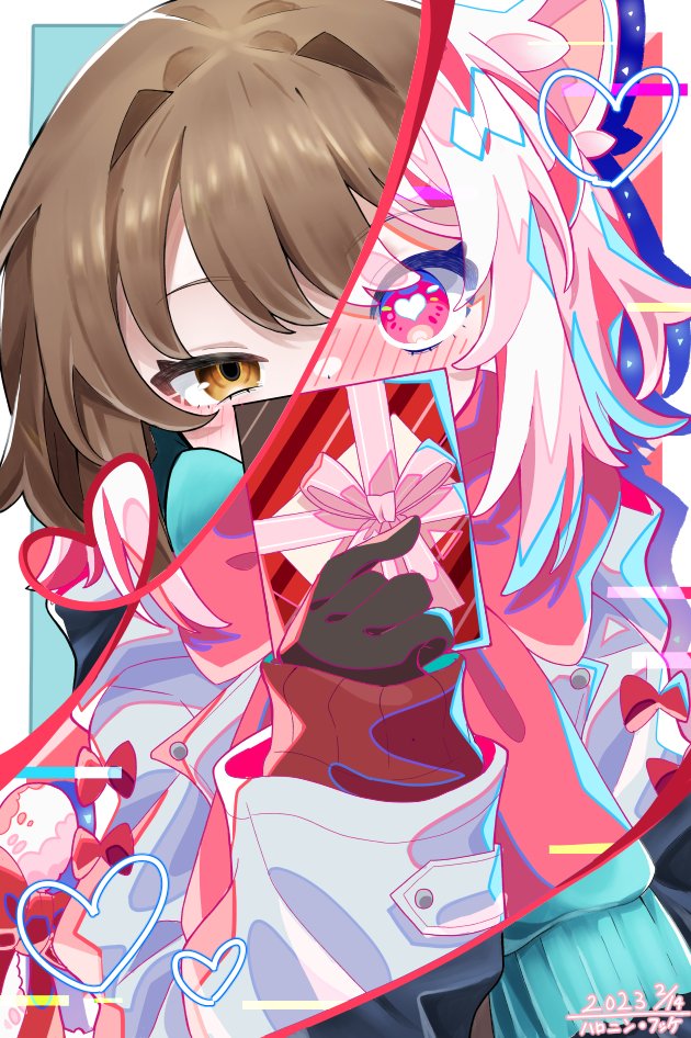 バレンタイン再掲🍫
#イラスト #illustration