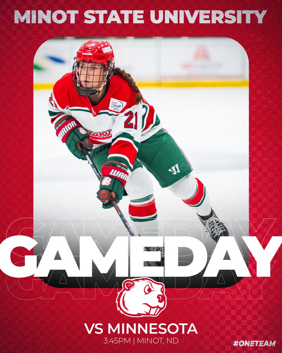 🚨IT’S GAME DAY!🚨

🆚: University of Minnesota
📍: MAYSA Arena
🗓️: Friday, Feb. 13th
⏰: 3:45PM CST

Live Stream: nsicnetwork.com/?B=2474809

Live Stats: achahockey.org/stats/game-cen…

#OneTeam