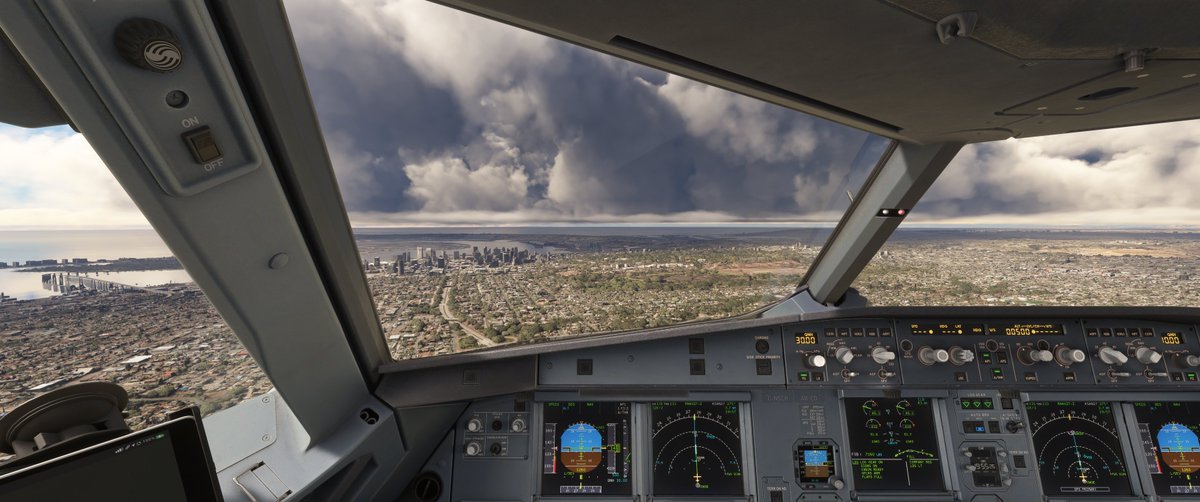 CXA001's tweet photo. 2/2 Photo dump from today's flight from Vancouver International (CYVR) to San Diego International (KSAN) 2 hours 38 minutes on @vatsim  with the @canadianxpress  NASCAR Livery Airbus A319-111. https://t.co/kkX5GvOOIo
