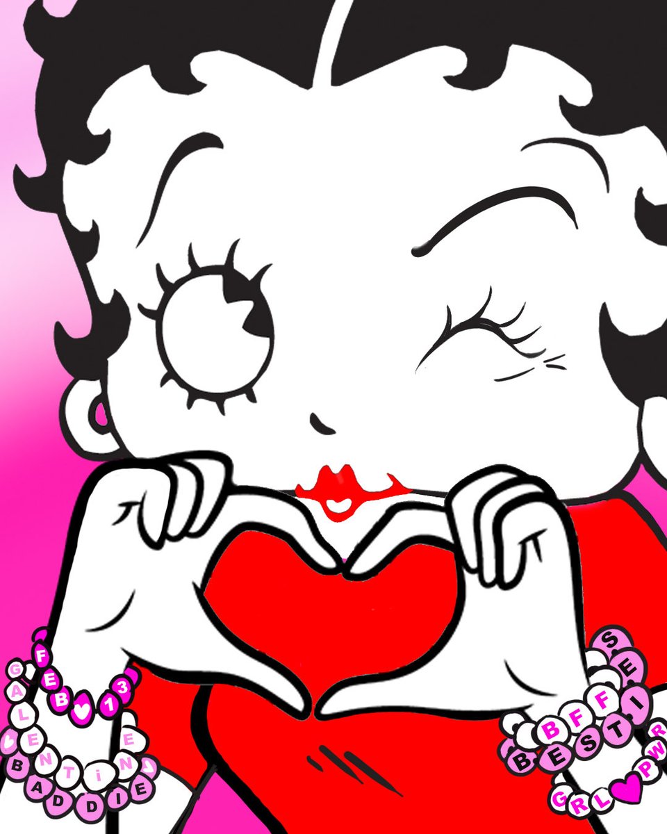 bettyboopnews's tweet image. Ready for Galentine’s Day! 💖 Repost &amp;amp; tag your Galentine besties.😍💐
#galentinesday #friends #besties #bettyboop