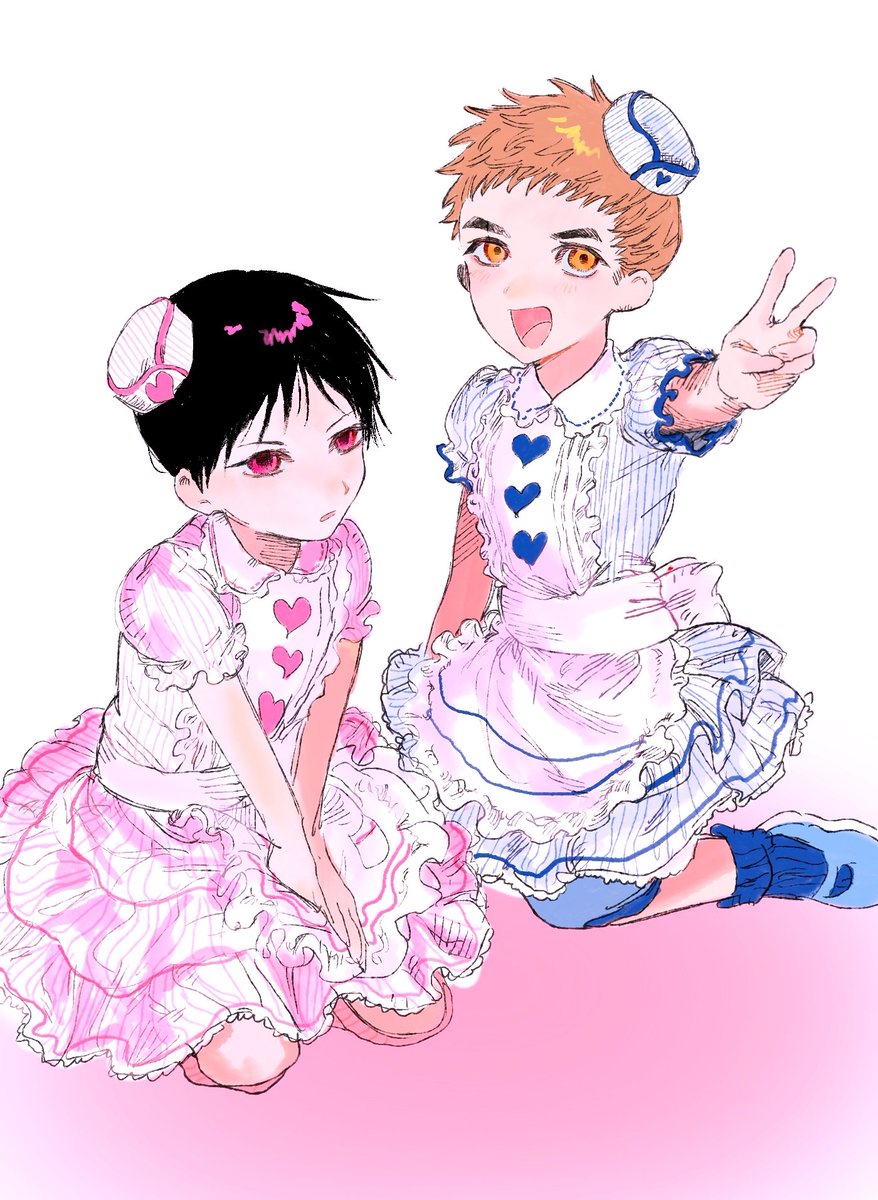 ルルとララシリーズの服着て😭