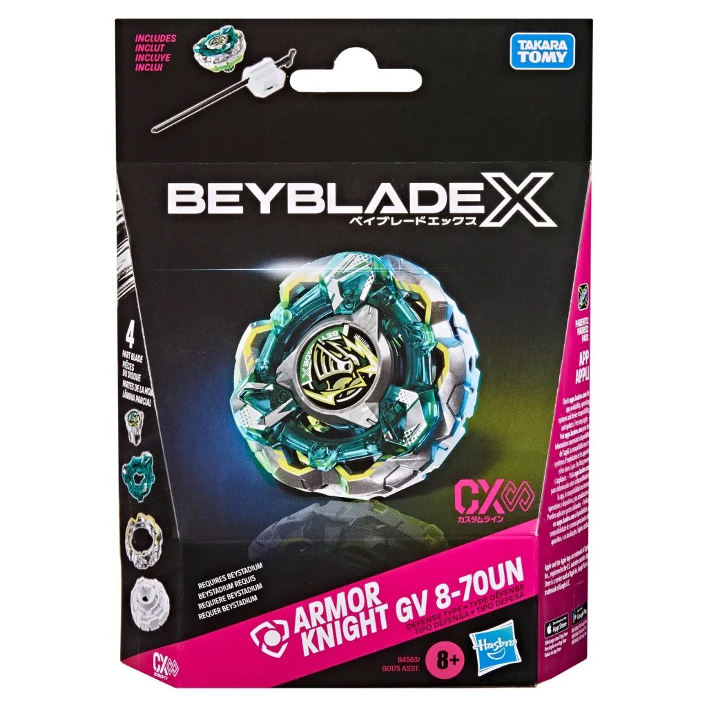 Hasbro is releasing the new CX-2's as singles called Infinity