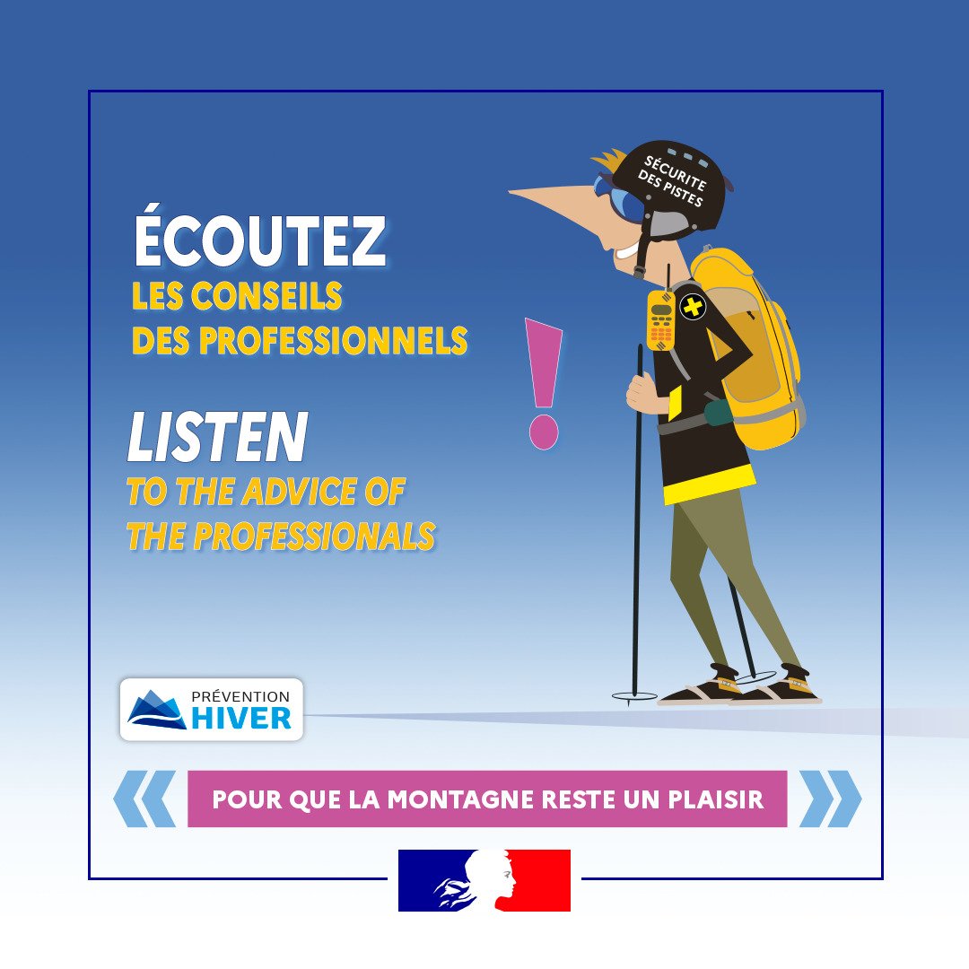 Image de Préfète du Puy-de-Dôme - #Prévention 

❄️ Des chutes de neige sont prévues ce week-end, avec un manteau neigeux instable du f