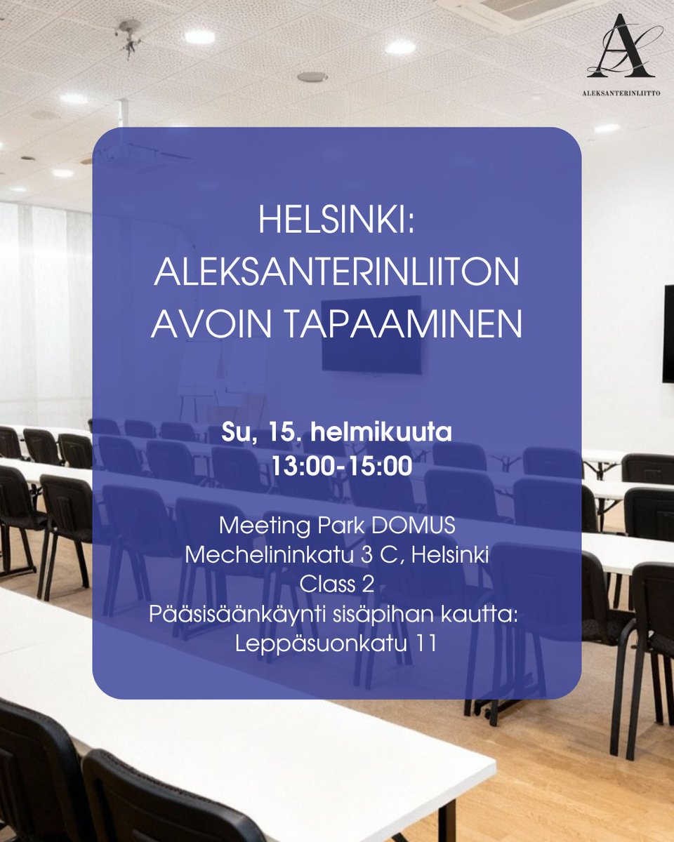 a_liitto's tweet photo. Nähdään sunnuntaina 15. helmikuuta! https://t.co/La1ilVOXFy
#aleksanterinliitto #itäraja #rajatauki #rajaauki #ihmisoikeudet https://t.co/EDQaaScZFW