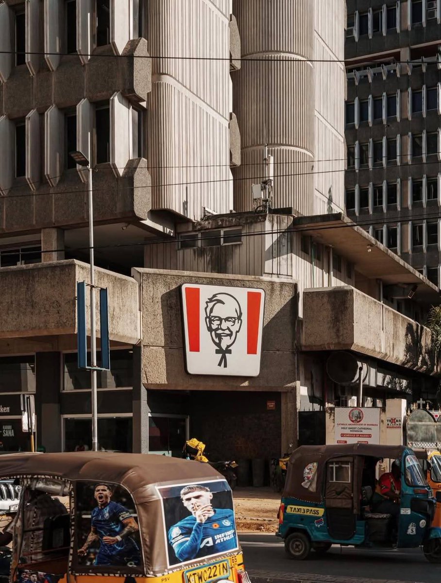 Just found out there may be multiple Brutalist KFC locations…