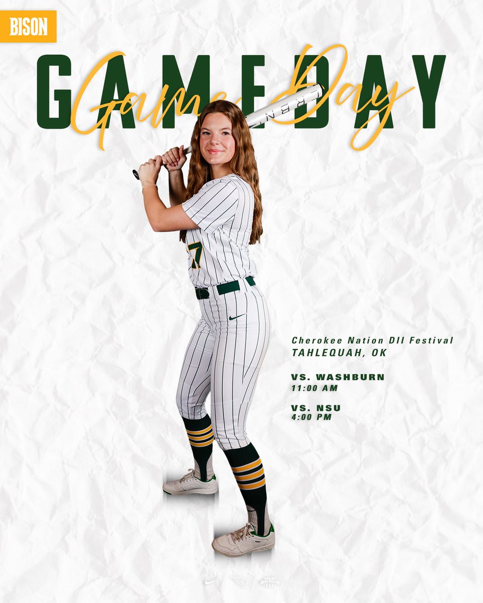 OBU_Softball's tweet photo. Day 2! Let’s finish strong!

#OnToVictory https://t.co/s1UVUw5GrZ