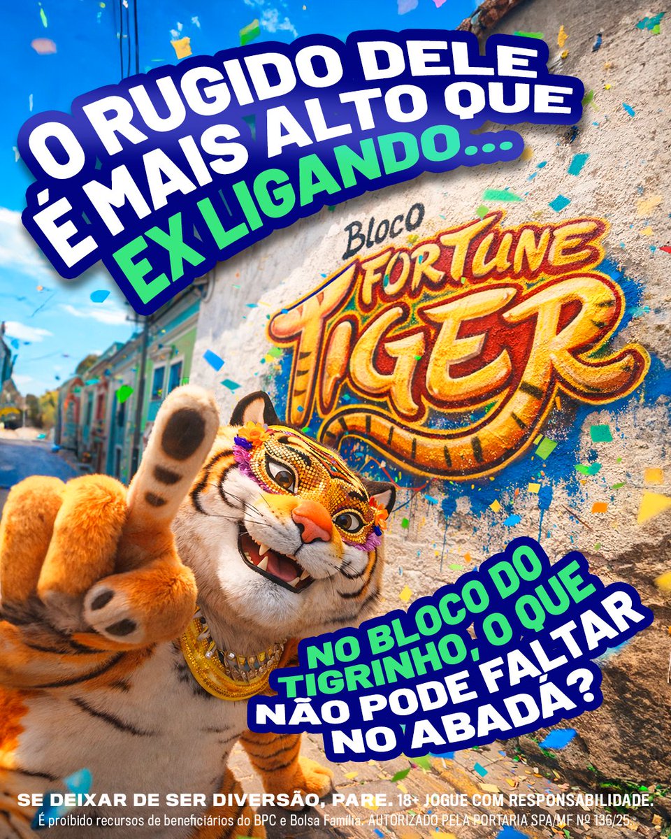 EsportesDaSorte's tweet photo. O bloquinho tá na rua e hoje quem vai atender a sua ligação é a sorte! 🍀

Caia na folia com multiplicadores de até 2.500x no site! ⬇️

https://t.co/QhnuEsXzAn

#DuvidoVocêNãoSeDivertir #JogueComResponsabilidade 18+ #CarnavalDaSorte https://t.co/ue84tIcKv4