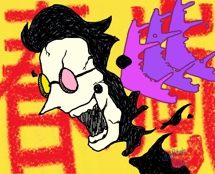 Day 6 of Drawing anything I want until I hit 1000 followers.

Deltarune x john / TOOBOE (shun-ran).