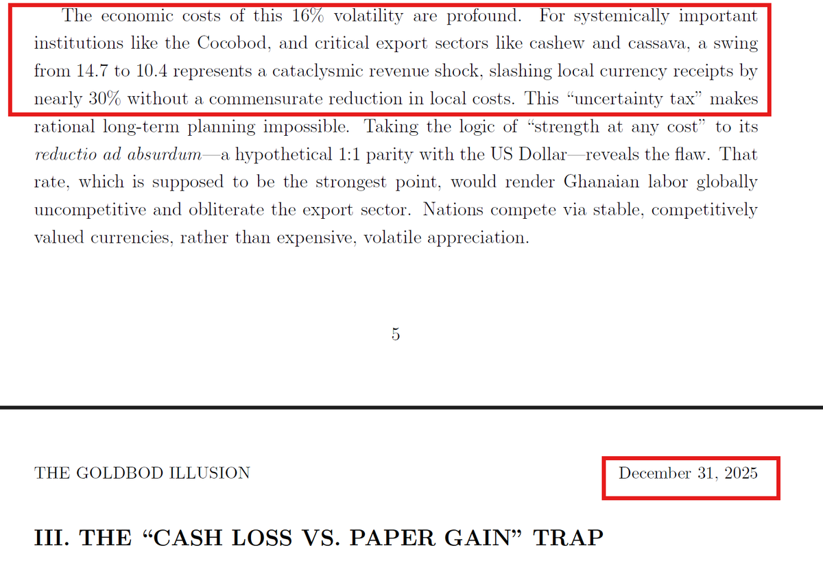 I wrote this paper in response to Senyo Hosi’s perilous defence of the GOLDBOD. I did not know that it would prove to be a prophecy heavy with consequence.

Hmm!!! Need to stop writing!!
