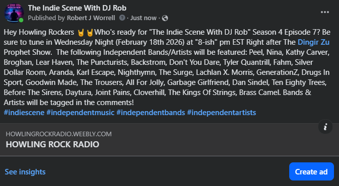 Howling Rock Radio tweet media