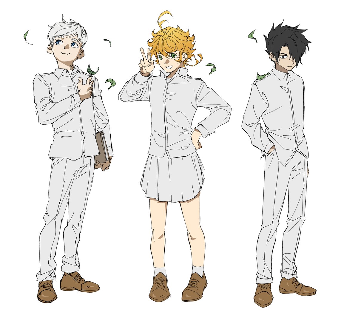 #約束のネバーランド 
아가들