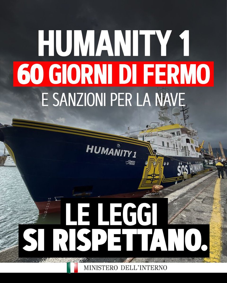 Matteo Piantedosi tweet media