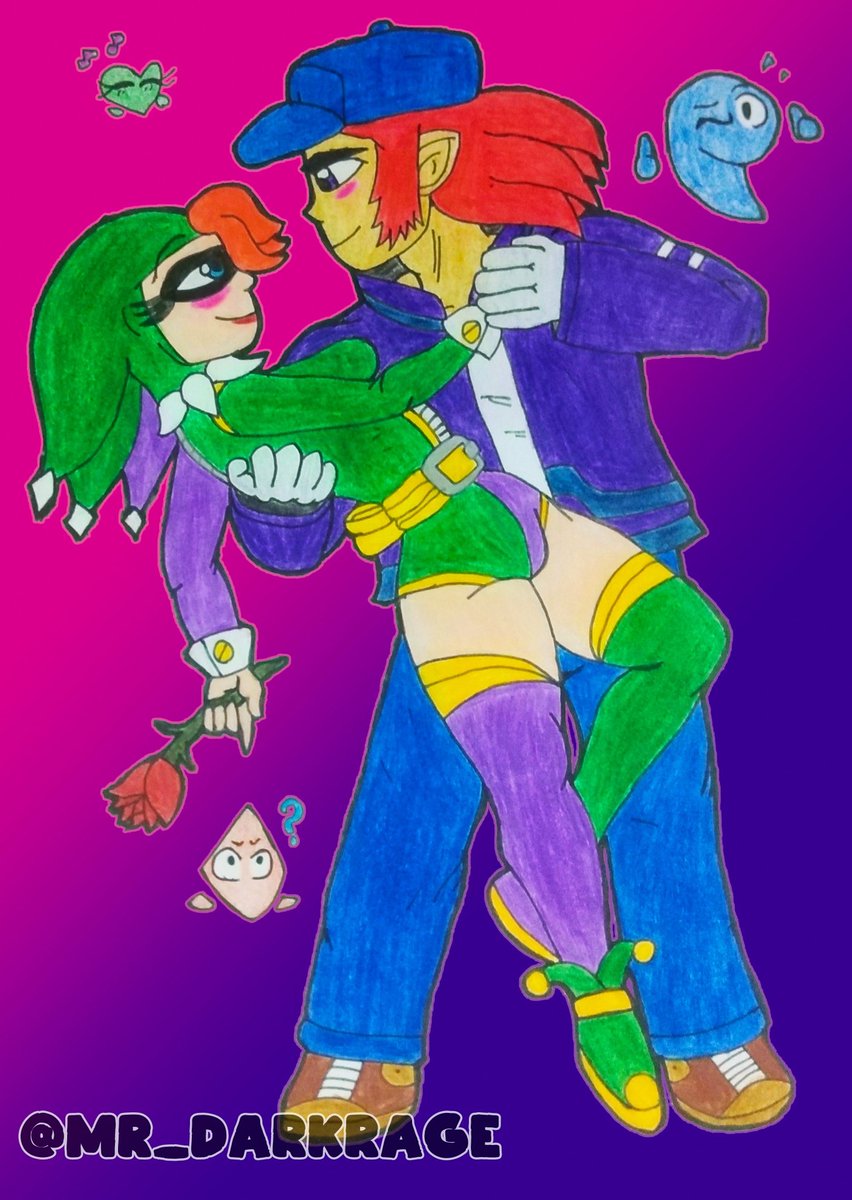 Brunix and Alya dancing🫰
Especial de #SanValentín 
Disfruten :)
RT son de mucha ayuda

#oc #traditionalart #rkgk