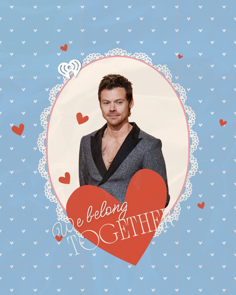 iHeartRadio's tweet photo. It finally appears it's only love 💘 #ValentinesDay 

@Harry_Styles | 🎧: https://t.co/KiZVp3v2ji https://t.co/LmvwnZIX1G
