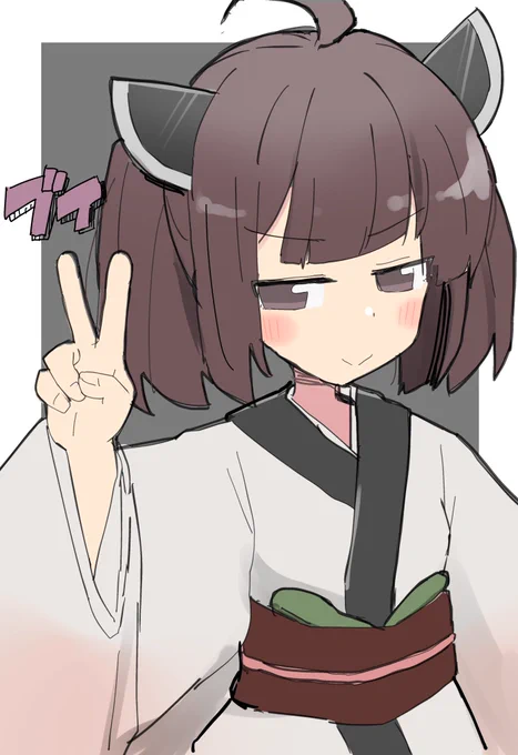 ワンドロきりたん、たんおめ