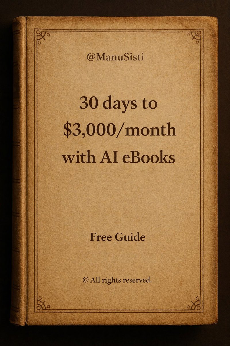 Manu Sisti tweet media