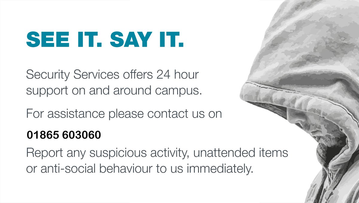 Oxford Brookes University Security Services tweet media