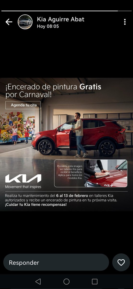 30Milton's tweet photo. @kia_ecuador buen día, por que los asesores no avisan del beneficio, ayer acudí a manteniendo, y me entero hoy por un estado, al pedir el benéfico me indica que solo es hasta el 21 feb. que puede ir??.... A pesar que dice próxima visita, por favor ampliar la información, gracias https://t.co/rukU5iNlfm