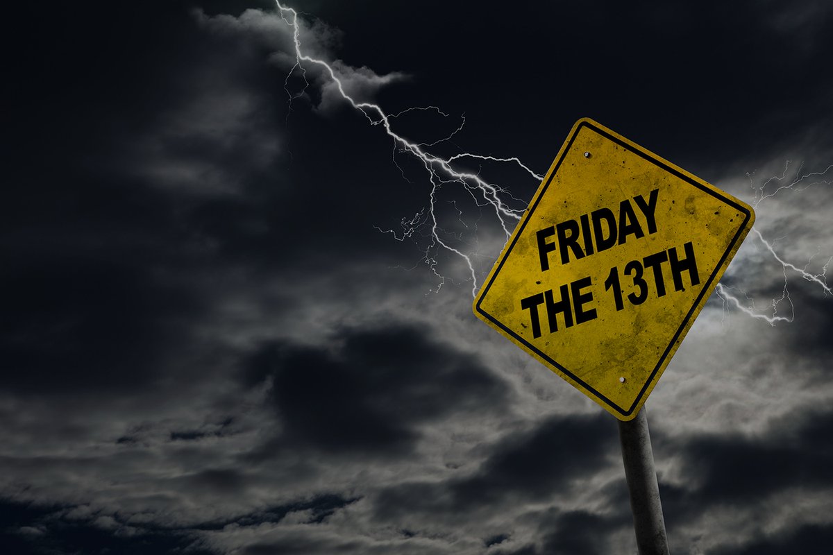 Happy Friday the 13th!
    
Did you know...
  
🧮 Do the Math
It’s mathematically impossible not to have at least one Friday the 13th in a year. Every year has at least one Friday the 13th, and no year has more than three and this is one of those years:
  ▪️ February 13, 2026