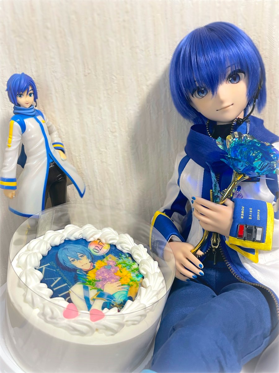 KAITOお誕生日おめでと〜💙

#KAITOお誕生会2026
#KAITO誕生祭2026
#KAITO20th