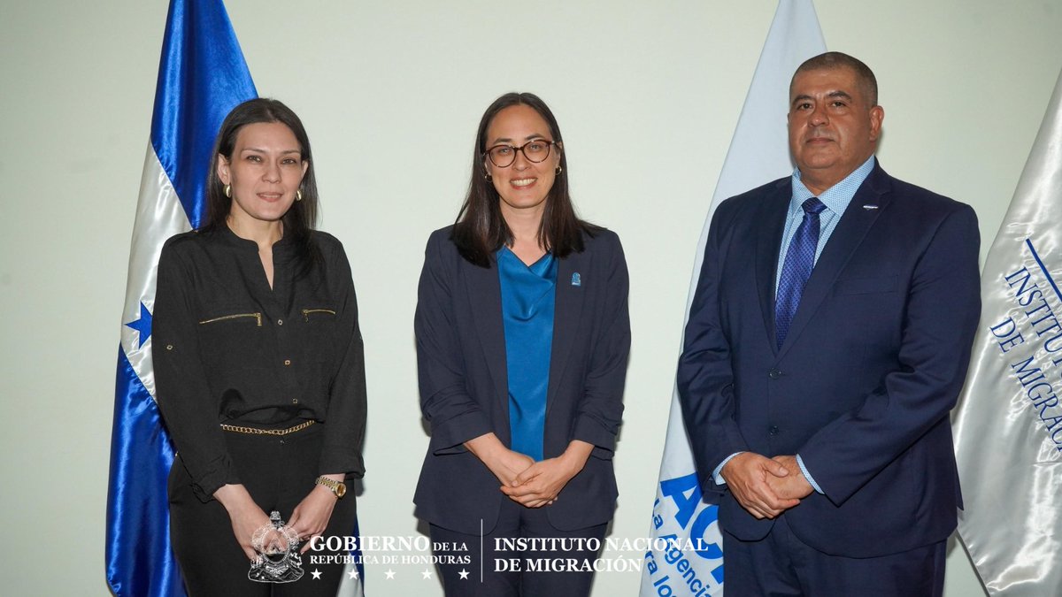 MigracionHND's tweet photo. 📌INM y ACNUR fortalecen cooperación y definen prioridades estratégicas 2026

El Director Ejecutivo del Instituto Nacional de Migración, Carlos Cordero, y la Subdirectora María Fernanda Casasola se reunieron con Kathryn Lo, Representante de @ACNURhonduras .

Durante el encuentro se fortaleció la cooperación institucional, se revisó el proyecto de personas transferidas desde EE.UU., se identificaron desafíos técnicos y normativos, y se avanzó en prioridades estratégicas 2026 para consolidar el sistema de asilo y su digitalización. 🤝

 #HondurasVamosAEstarBien #Migración #Honduras