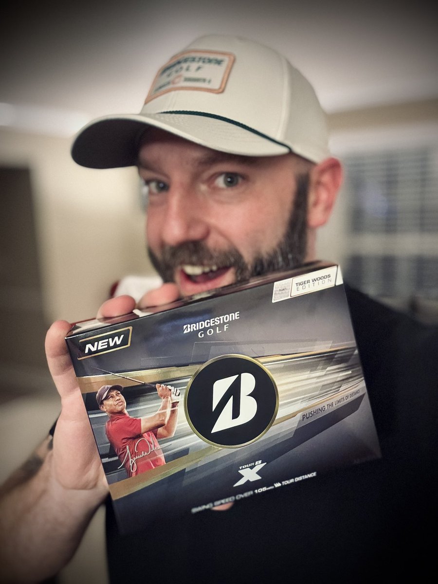 Mike_Haracz's tweet photo. Excited to announce that I am officially a Tier 1 Brand Ambassador for Bridgestone Golf!
Over the last few years, @bridgestonegolf has supported my game, and now I have the opportunity to represent the best ball in golf.
#Golf #GolfBall #TeamBridgestone #BridgestoneGolf #TourBX https://t.co/ORVTBBKuER