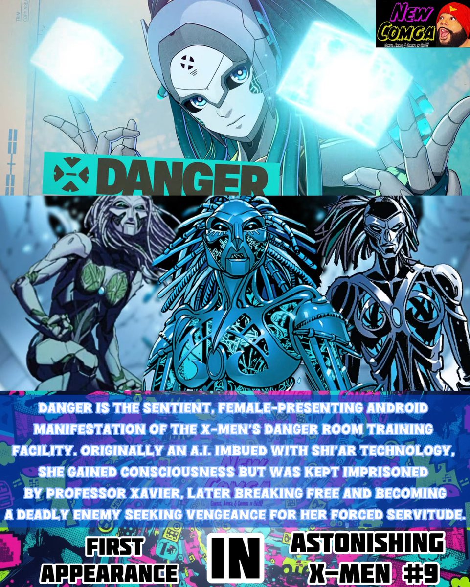 NewComga's tweet photo. Some info for people believing Danger is a Marvel TOKON original character. https://t.co/3Zw5v7DoYQ