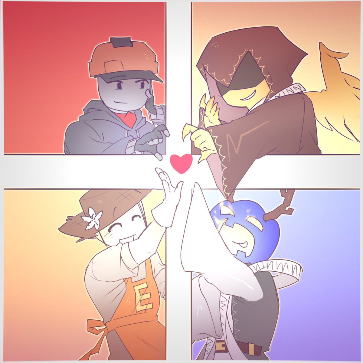 #robloxadmins 여러분 발렌타인데이 잘 보내십쇼~!! ^_^❤️❤️