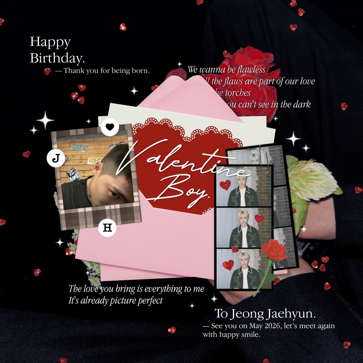 💌 Happy Valentine boy 💬🐈

— สุขสันต์วันเกิดนะแจฮยอน 29 ขวบแล้วเติบโตมาอย่างดีเลย ขอบคุณที่เกิดมาให้รักน้า ขอให้มีความสุข กินอิ่ม นอนอุ่นตลอดไปเลยนะ

—see you on May 2026, let’s meet again with happy smile♥️

HAPPY JAEHYUN DAY
#TimelesslyWithJaehyun
#재현이생일이다_복숭아커밍쑨