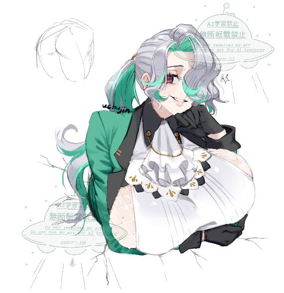 クローバーさんをデザイン一新して描いてみた 