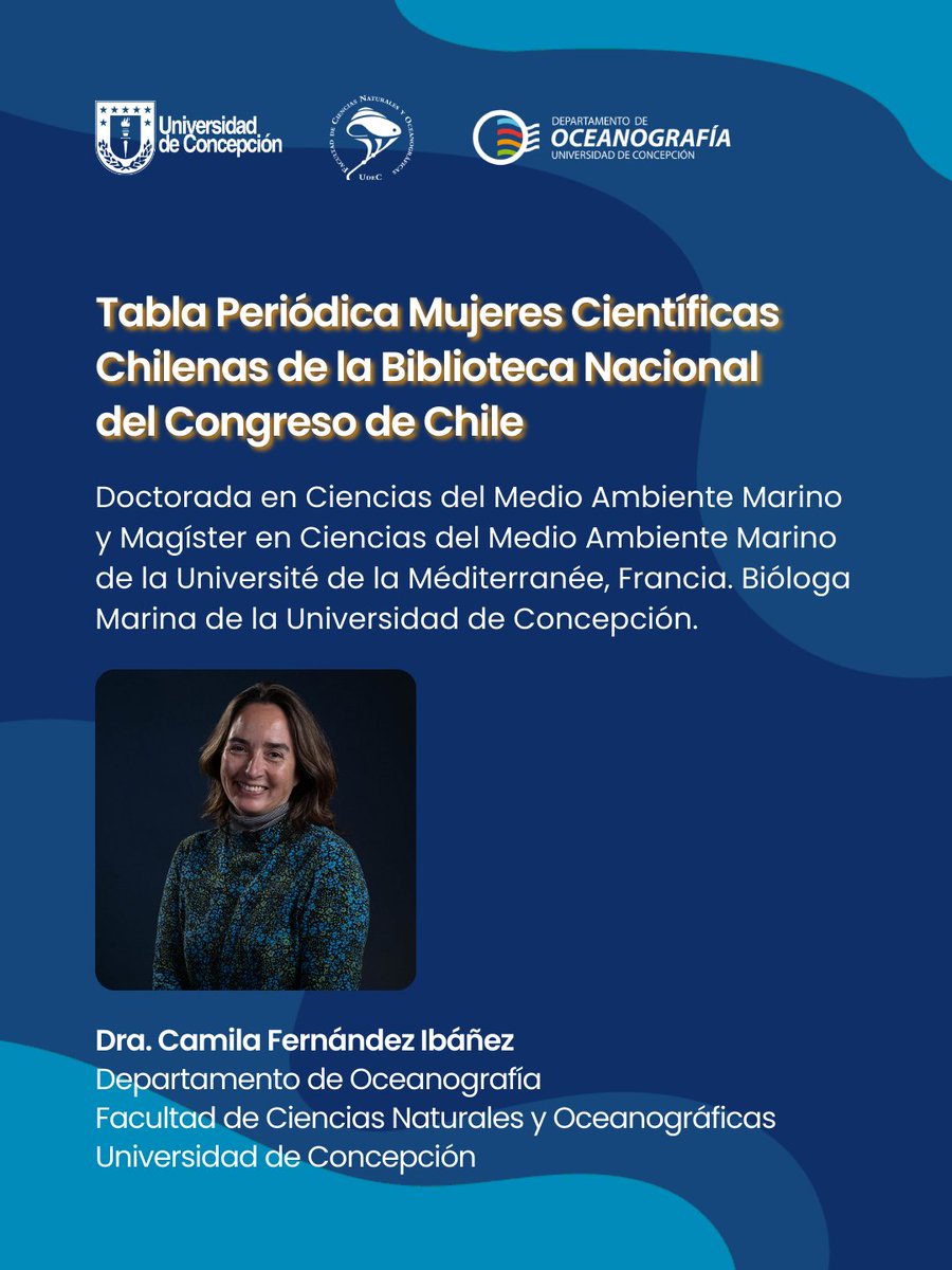 Departamento de Oceanografía UdeC tweet media