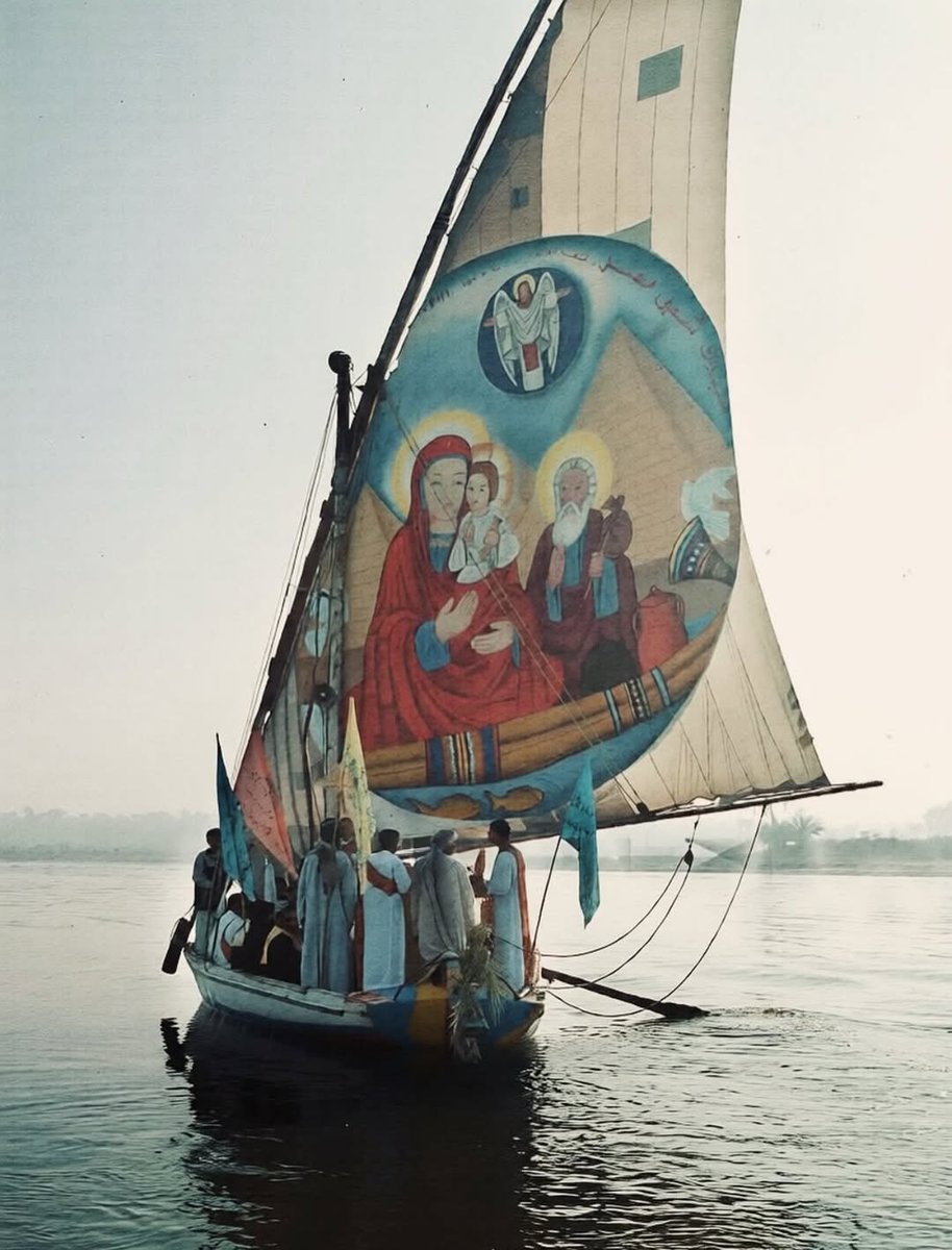 Feast of the Flight into Egypt. Deir Abu Hinnis, 2002.