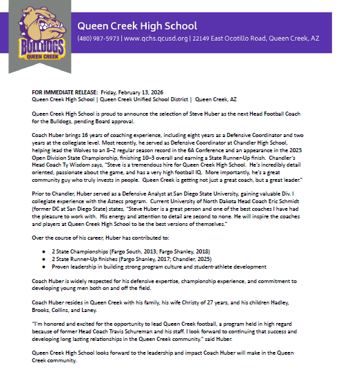 QCHSAthletics tweet media