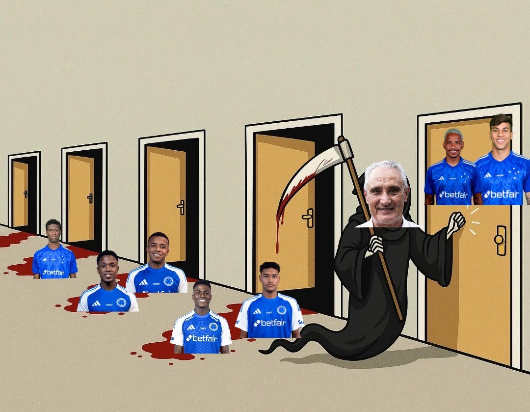 Manda o açougueiro embora nao que vamos perder os melhores do time!!

#ForaTite