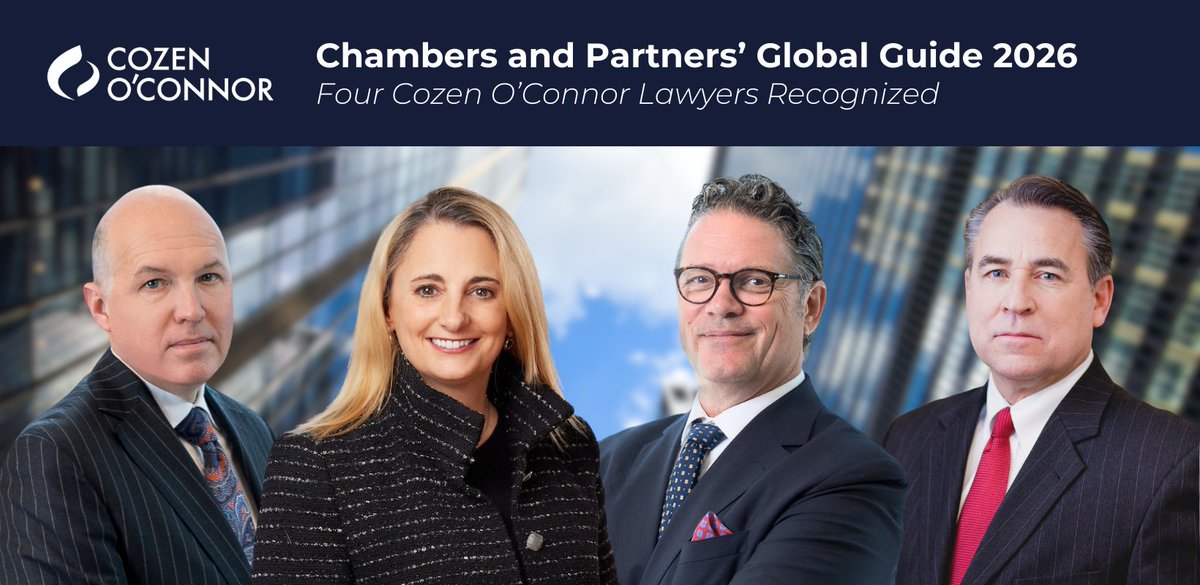 Cozen O'Connor tweet media