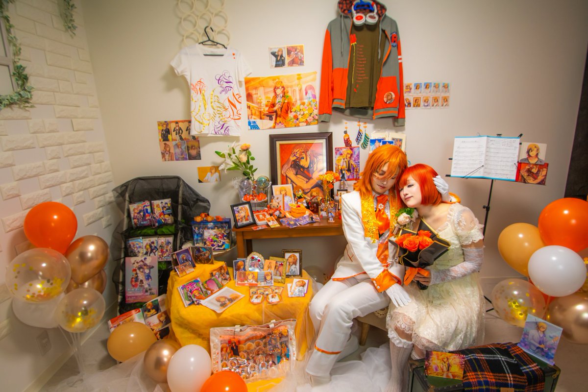 1201h12's tweet photo. ⚠️Cos/捏造
お誕生日おめでとうございます！

レン様▶つつさん
Studio: @studiocuddly https://t.co/QmxWIrG7m7