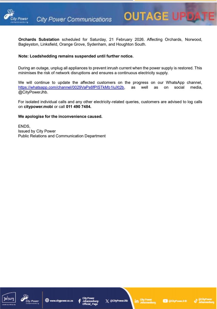 @CityPowerJhb tweet media