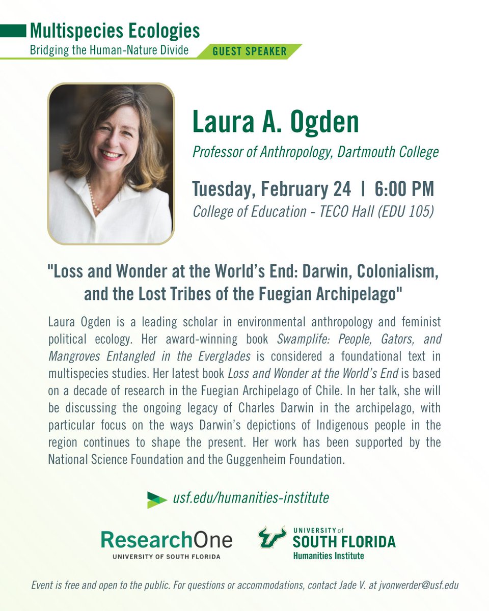 USF Humanities Institute tweet media