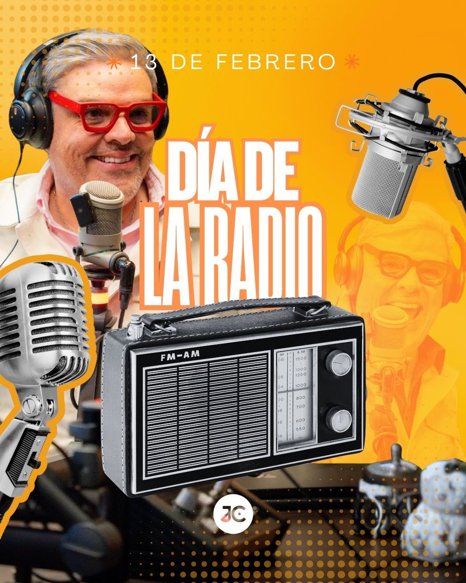 Dicen que la radio es magia, pero para mí es vida. 🎙️✨📻
A cada locutor, técnico y radioescucha: gracias por ser parte de esta sintonía.
¡Feliz Día de la Radio! ✨
