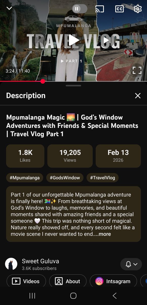 <a href="/Boti273322/">Boti for SweetAnonymous 🥳 🤗</a> I can't stay away from that vlog 😂❤️🥺

SWEET GULUVA ON YOUTUBE 
WATCH VLOG X SWEET GULUVA 
#SweetGuluvaOnYoutube 
#AkhonamathembaGuluvaZwane