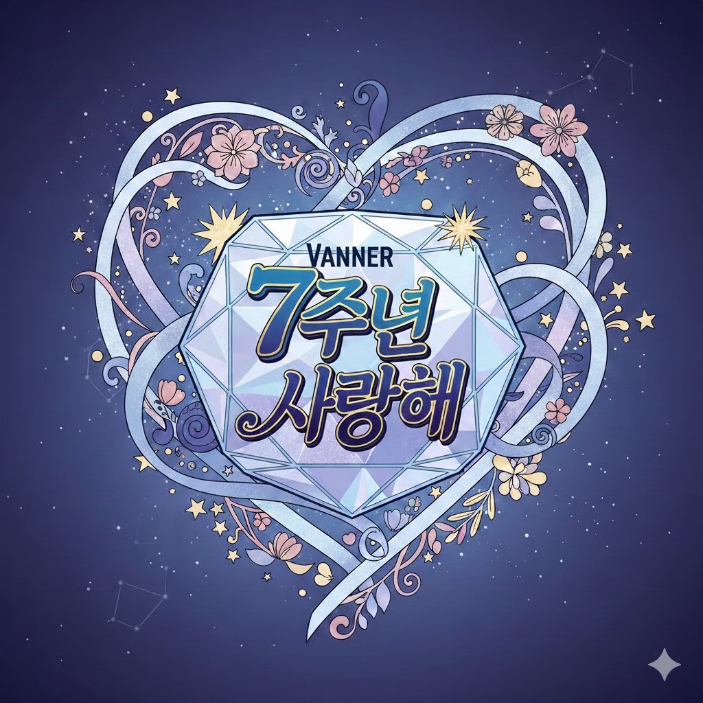 ❤️배너 데뷔 7주년❤️
🩷삐삐가🩷✨️⭐️🌟
💛고마워💛🌟✨️⭐️
💜소중해💜⭐️🌟✨️
💙사랑해💙✨️⭐️🌟
#VANNER #배너 #VVS