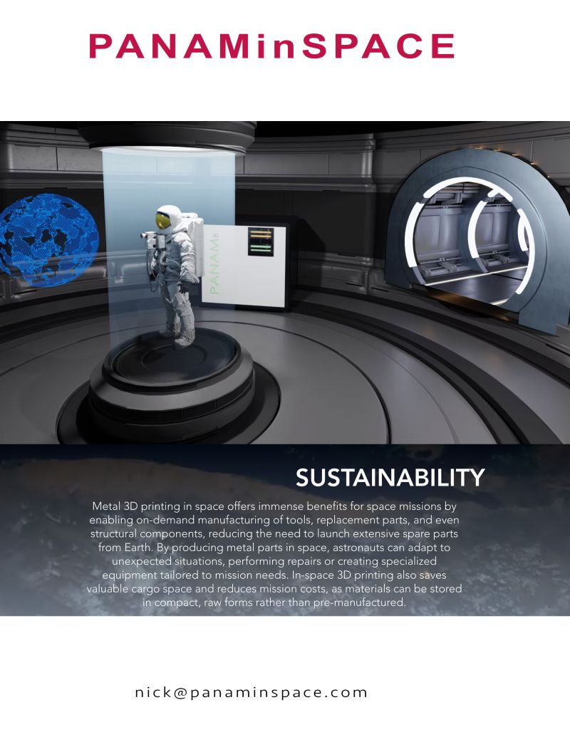 deuxpan's tweet photo. Why ship every spare when you can print in orbit? 🚀 Metal 3D printing in space reduces mass, cost, and risk — and enables real‑time repairs and mission adaptability. Let’s talk: nick@panaminspace.com #SpaceInnovation #3DPrinting #VentureCapital https://t.co/VWaEn6b0cN
