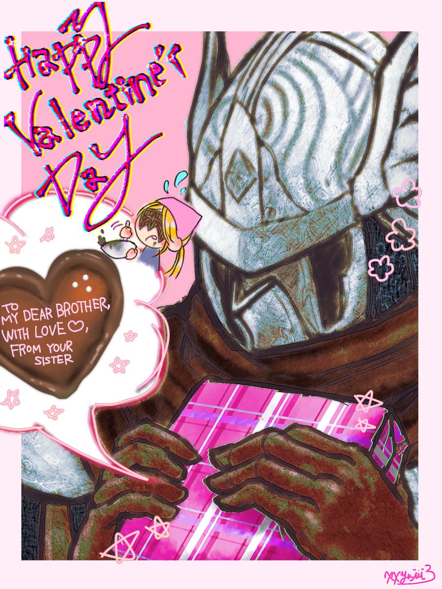 𝙷𝚊𝚙𝚙𝚢 𝚅𝚊𝚕𝚎𝚗𝚝𝚒𝚗𝚎🤍 ̖́- なんとか間に合った🍫 妹から兄