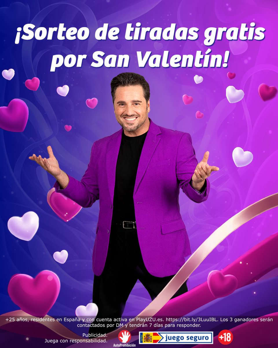 💘 ¿Vas con calma o te dejas llevar?

Descúbrelo en nuestro Quiz de San Valentín y participa en el sorteo de tiradas gratis para 3 ganadores 🎁🎰

Haz el test, envíanos tu resultado y usuario por DM y listo.

Entra ya 👉 bit.ly/4tzg3a5