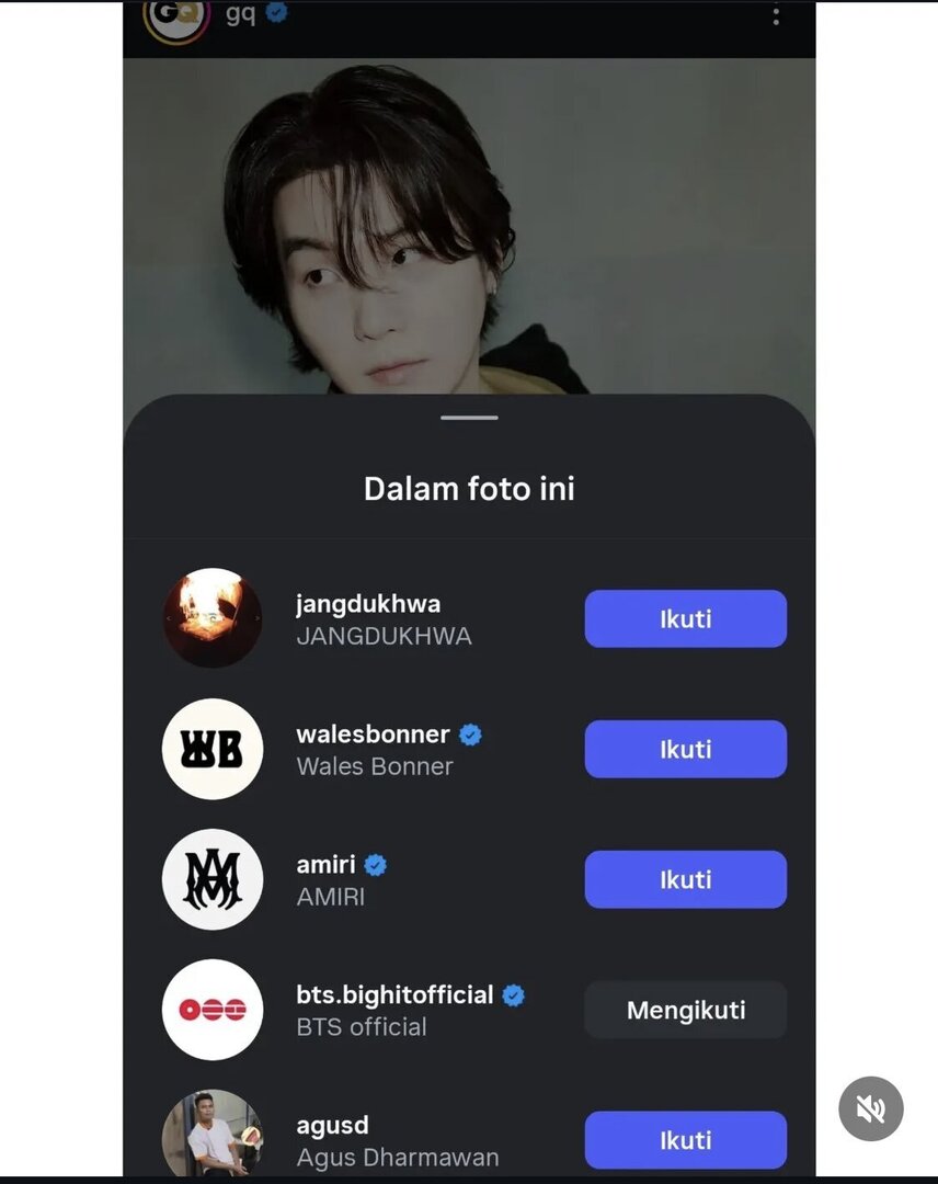 Nyembur banget gue GQ salah ngetag instagram suga, agus dharmawan mah tetangga gue😭 -star