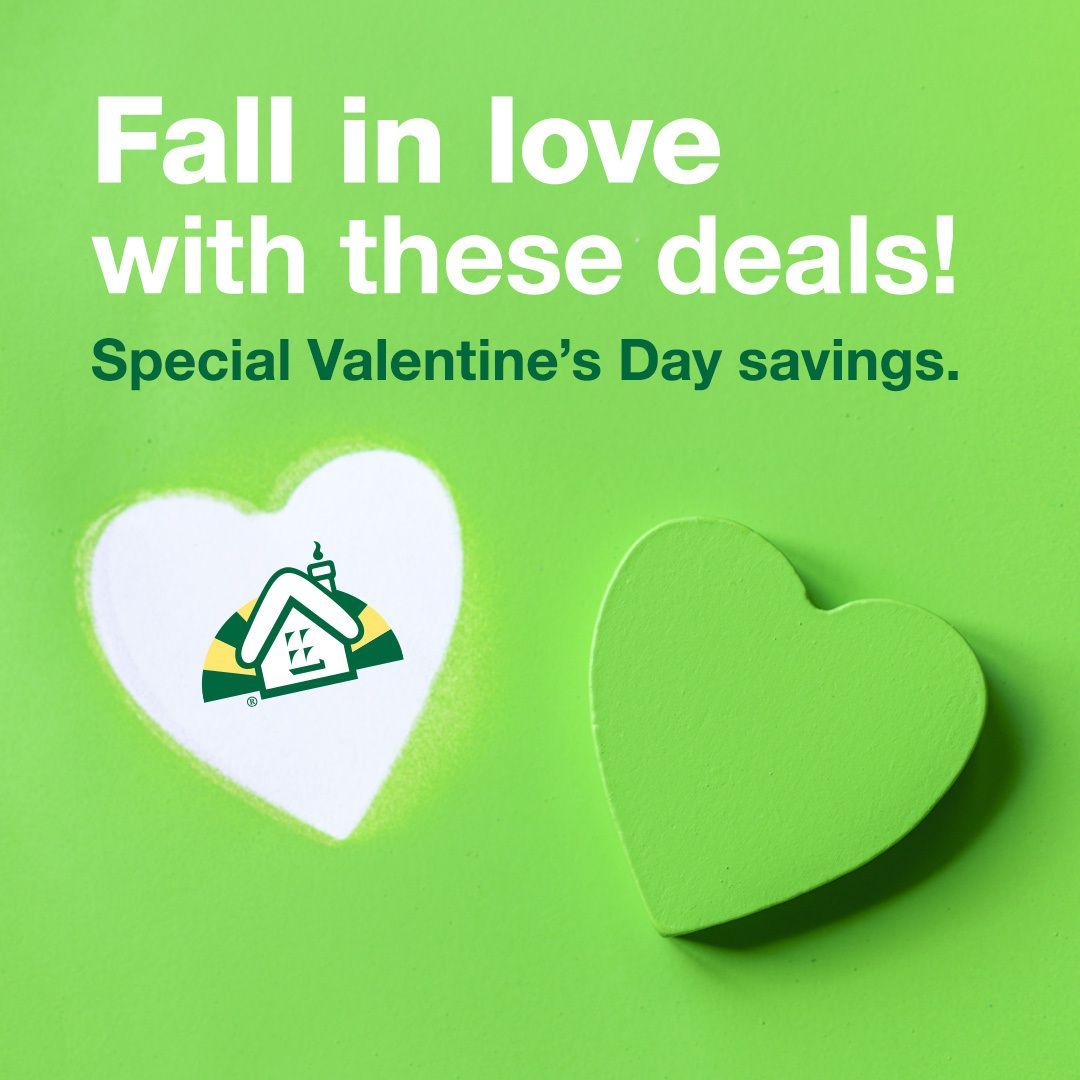 Show your home some love this Valentine’s Day. Our special offers are the perfect match for comfort and savings. #ValentinesDay #Deals buff.ly/Lwrl0ZN