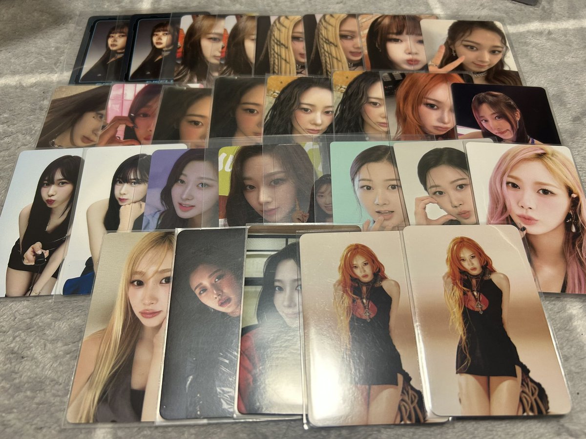 aespa 交換 求 ジゼル 買取 譲 カリナ ジゼル ウィンター ニンニン