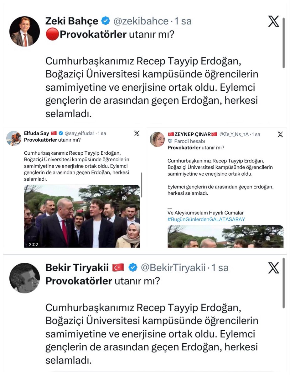 Temudan aldığım iletişim başkanı