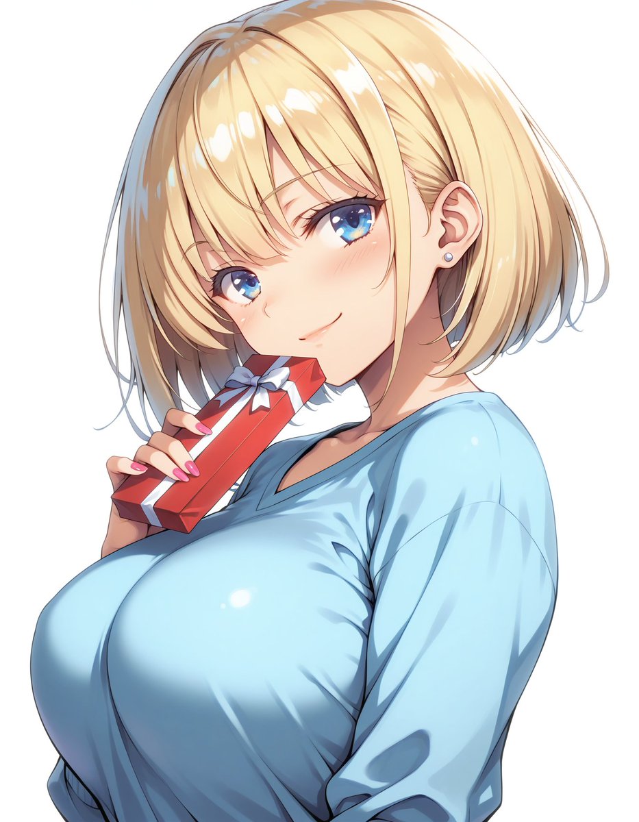 ayase_0124's tweet photo. Happy Valentine's Day💕

どの子からのチョコがほしい？🍫

①金髪幼馴染ギャル
②恥ずかしがり屋な銀髪メイド
③クールな黒髪お姉さん
④地雷系なピンク髪の後輩

番号で答えてね👇
良かったら理由も聞かせて💋

#AIart #バレンタイン  
SFW illustration. https://t.co/iiNCpAAnOb